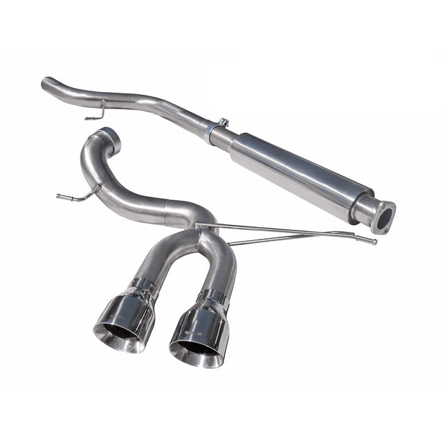 Cobra Venom Box Delete Cat Back Performance Exhaust - Ford Focus ST250 Mk3