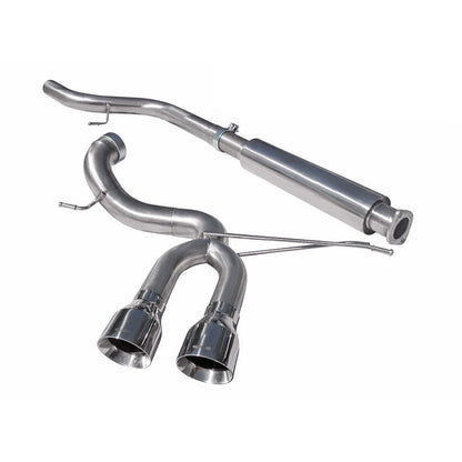 Cobra Venom Box Delete Cat Back Performance Exhaust - Ford Focus ST250 Mk3