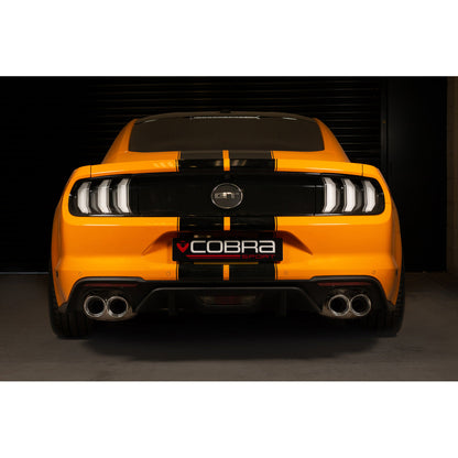 Cobra 3" Valved Cat Back Performance Exhaust - Ford Mustang 5.0 V8 GT Facelift (18-)