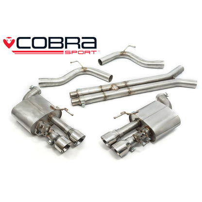 Cobra 3" Valved Cat Back Performance Exhaust - Ford Mustang 5.0 V8 GT Facelift (18-)