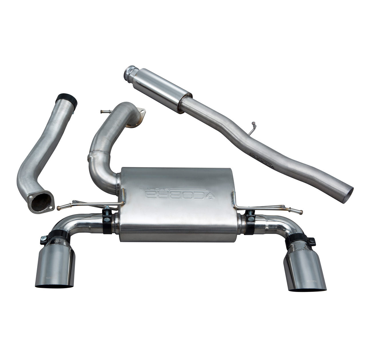 Cobra Cat Back Performance Exhaust - Ford Focus RS Mk3