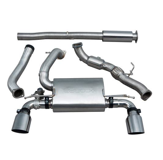 Cobra Turbo Back Performance Exhaust - Ford Focus RS Mk3