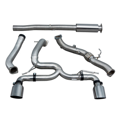 Cobra Venom Box Delete Race Turbo Back Performance Exhaust - Ford Focus RS Mk3