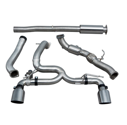 Cobra Venom Box Delete Race Turbo Back Performance Exhaust - Ford Focus RS Mk3