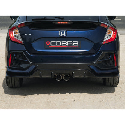 Cobra Venom Rear Performance Exhaust for Honda Civic Sport 1.5 VTEC 182PS (17-22)