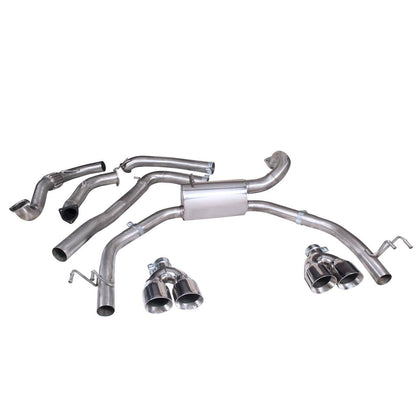 Cobra Cat Back Performance Exhaust - Honda Civic Type R FK2