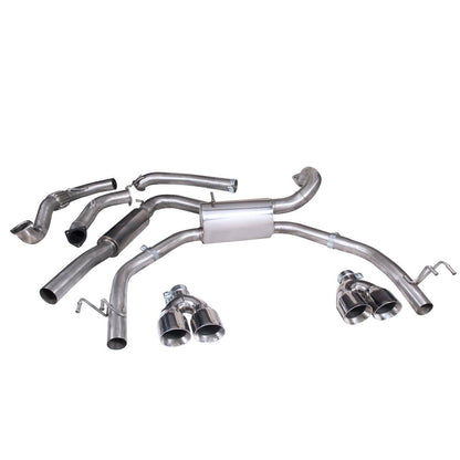 Cobra Cat Back Performance Exhaust - Honda Civic Type R FK2