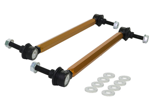 Whiteline Adjustable Front Anti Roll Bar Drop Links for BMW X1 E84 (09-15)