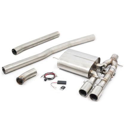 Cobra 3" Valved Cat Back Performance Exhaust - Mini Cooper S / JCW F56 LCI Facelift