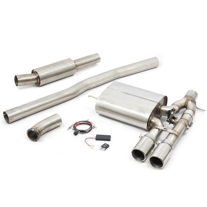 Cobra 3" Valved Cat Back Performance Exhaust - Mini Cooper S / JCW F56 LCI Facelift