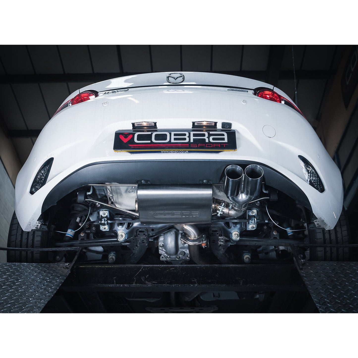 Cobra Race Rear Axle Back Performance Exhaust - Mazda MX-5 ND