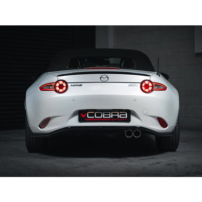 Cobra Race Rear Axle Back Performance Exhaust - Mazda MX-5 ND