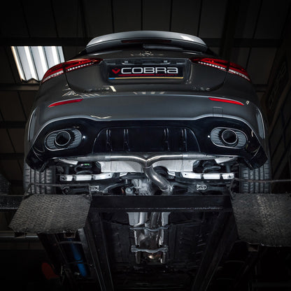 Cobra GPF-Back Box Delete Race Rear Performance Exhaust - Mercedes A35 AMG