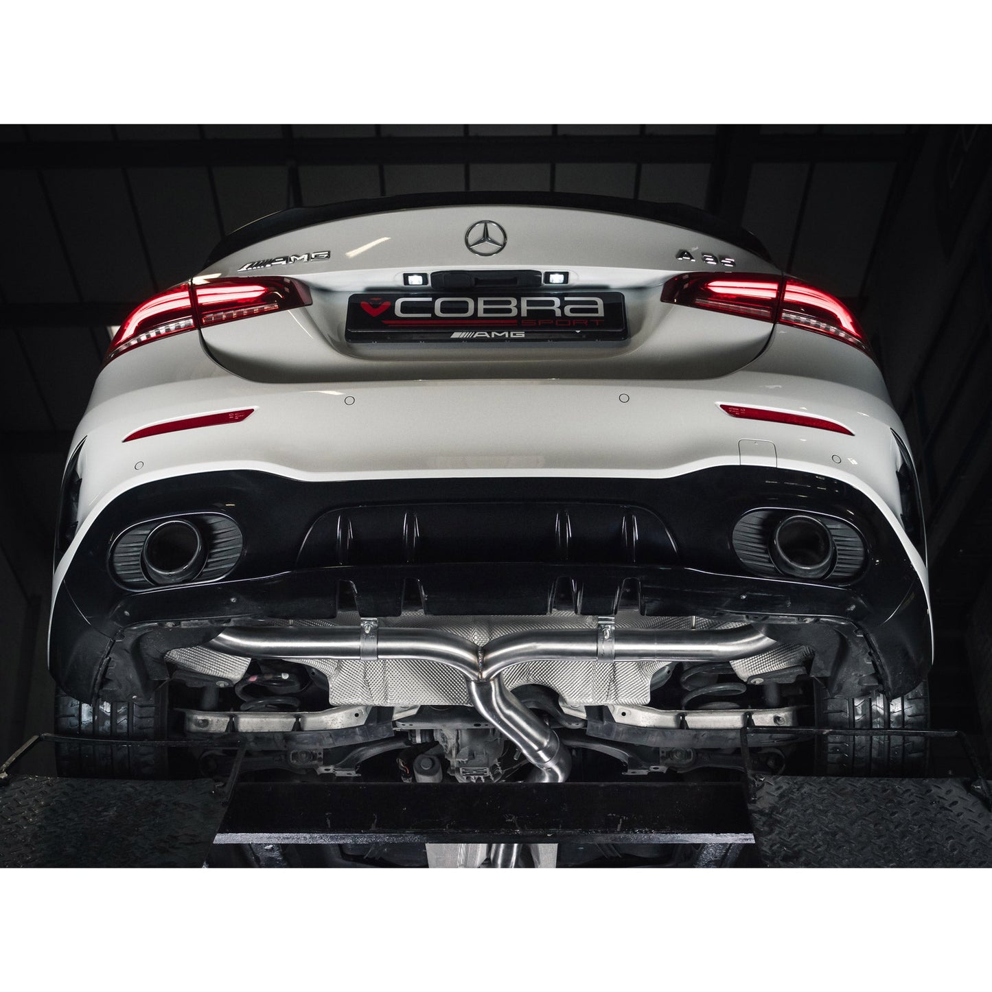 Cobra Venom Cat Back Performance Exhaust - Mercedes A35 AMG Saloon