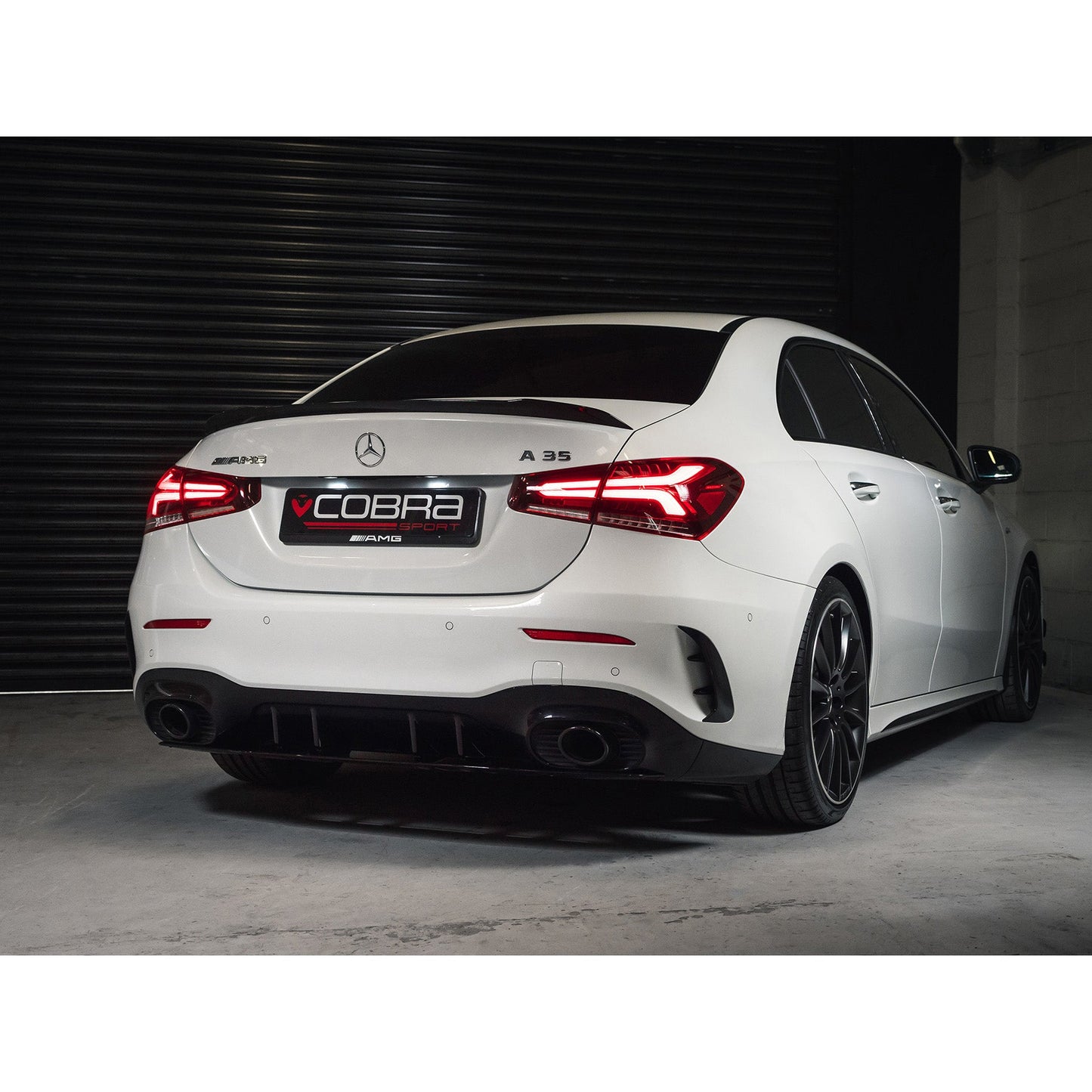 Cobra GPF-Back Rear Box Delete Race Performance Exhaust - Mercedes A35 AMG Saloon