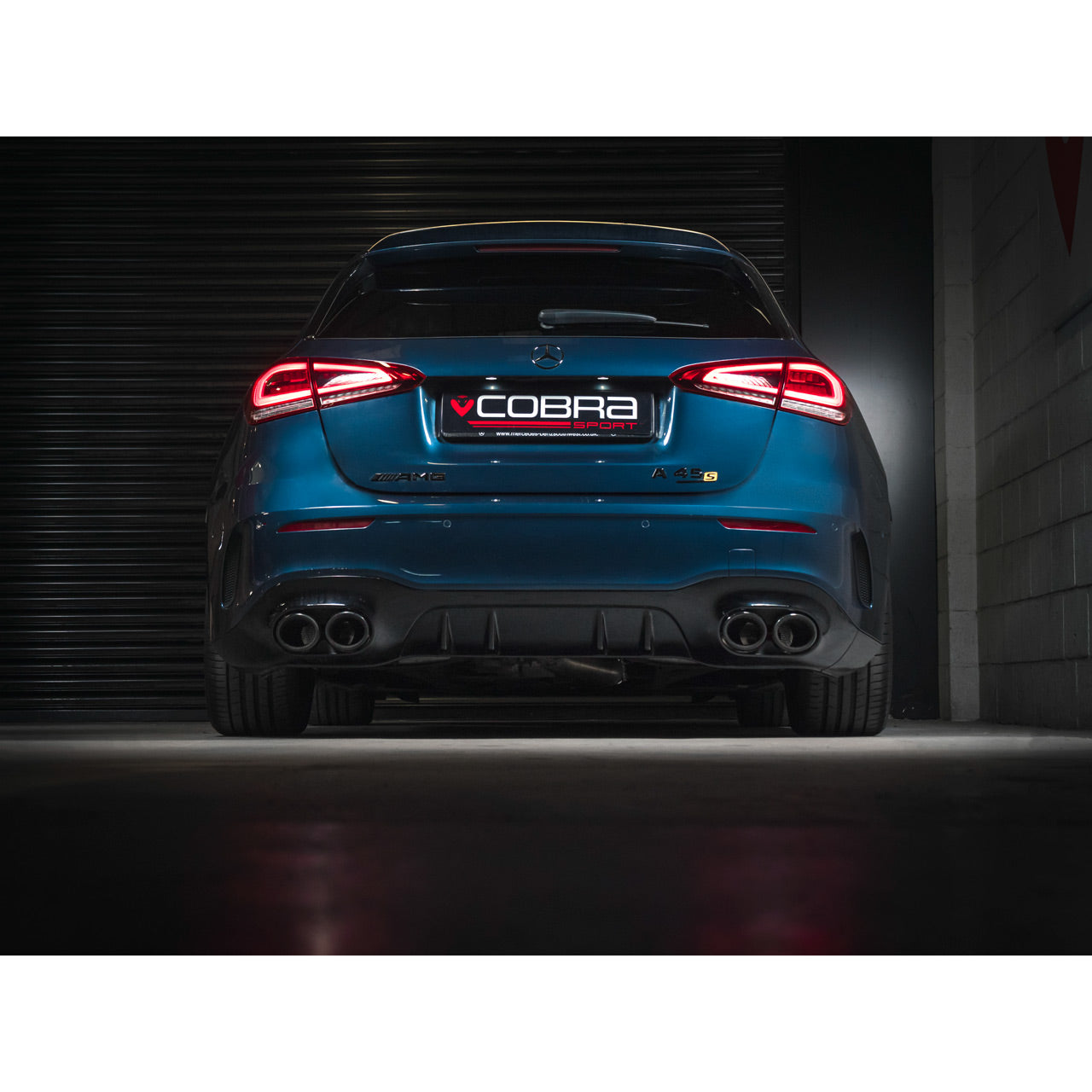 Cobra Venom Cat Back Rear Box Delete Performance Exhaust - Mercedes A45 S AMG