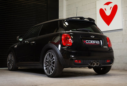 Cobra 3" Valved Cat Back Performance Exhaust - Mini Cooper S / JCW F56