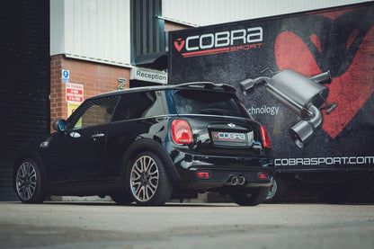 Cobra 3" Valved Cat Back Performance Exhaust - Mini Cooper S / JCW F56