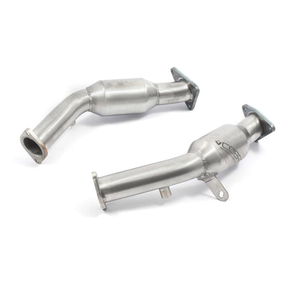 Cobra Sports Cat / Decat Front Pipes - Nissan 350Z (VQ35 HR)