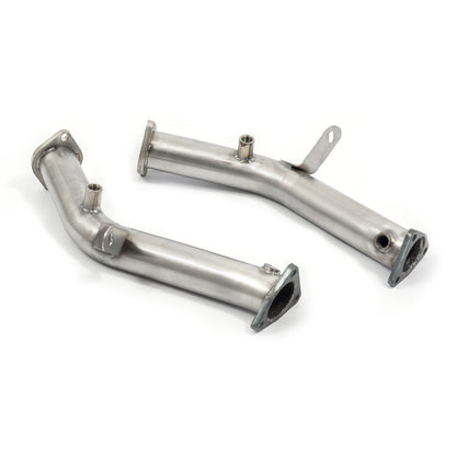 Cobra Sports Cat / Decat Front Pipes - Nissan 350Z (VQ35 HR)