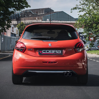 Cobra Cat Back Performance Exhaust - Peugeot 208 GTi 1.6T