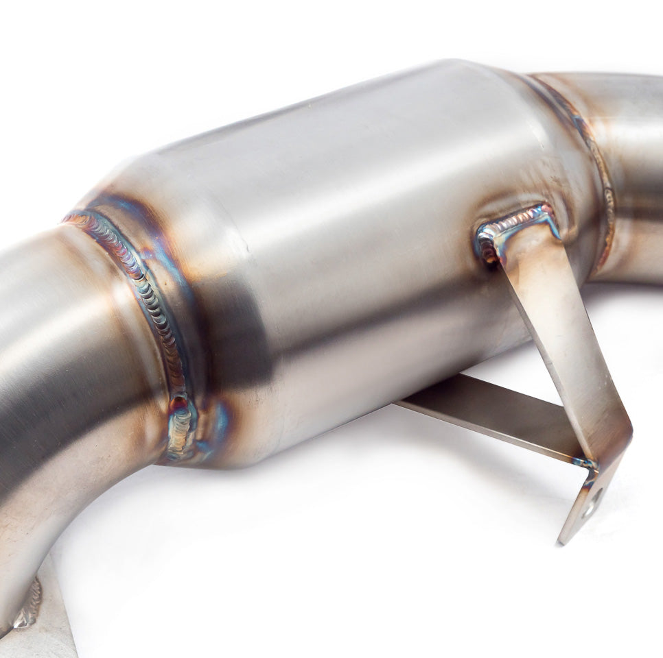 Cobra Sports Cat / Decat Front Downpipe Performance Exhaust - Renault Megane RS 275 Mk3 (14-17)