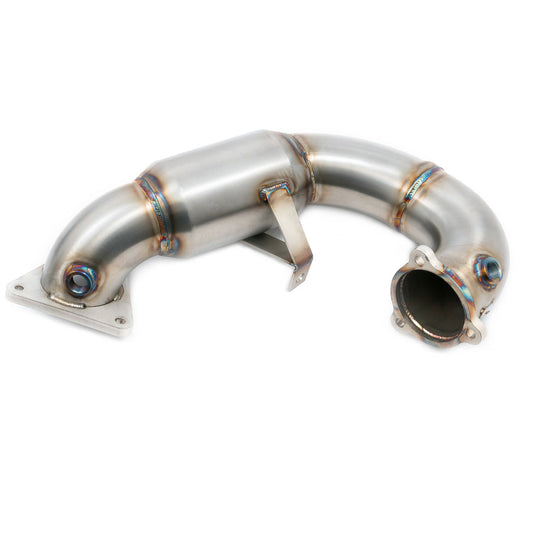 Cobra Sports Cat / Decat Front Downpipe Performance Exhaust - Renault Megane RS 250/265 (09-17)