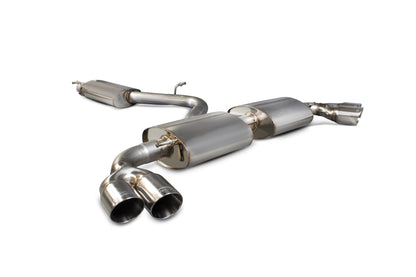 Scorpion Resonated Cat Back Exhaust - Audi TT Mk2 3.2 V6 & TT S Mk2 (06-14)