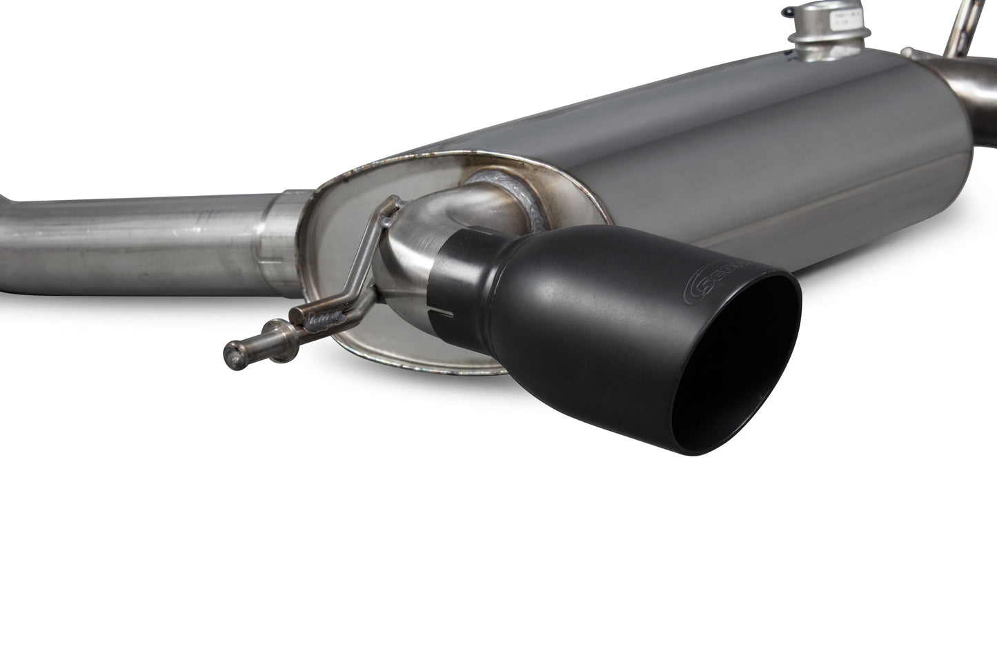 Scorpion Resonated Cat Back Exhaust (Black) - Audi TT Mk1 Quattro 3.2 V6 99-06