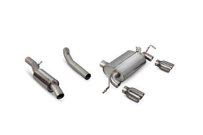 Scorpion Resonated Cat Back Exhaust - Audi TT Mk1 Quattro 3.2 V6 (99-06)