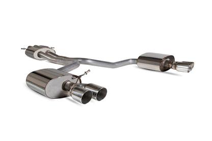 Scorpion Resonated Half Exhaust System - Audi S4 B8 & B8.5 (09-16)