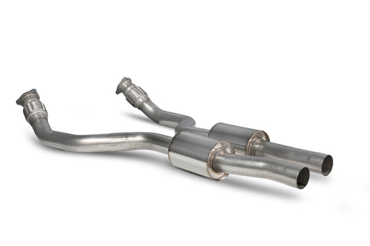 Scorpion Resonated Front Exhaust Section - Audi S4 B8 & B8.5 (09-16)
