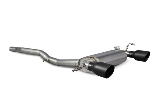 Scorpion Non-Res Cat Back Exhaust (Black) - Audi TT Mk1 Quattro 3.2 V6 (99-06)