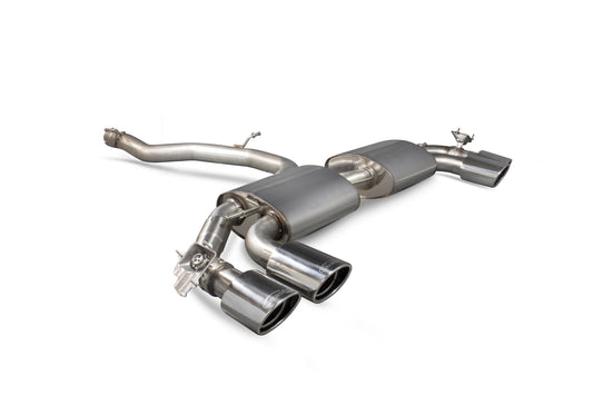 Scorpion Non-Res Cat Back Exhaust w/Valves - Audi TT S Mk3 (14-18)