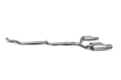 Scorpion Non-Res Cat Back Exhaust (Quad Pipes) - Audi A5 B8 2.0 (12-16)