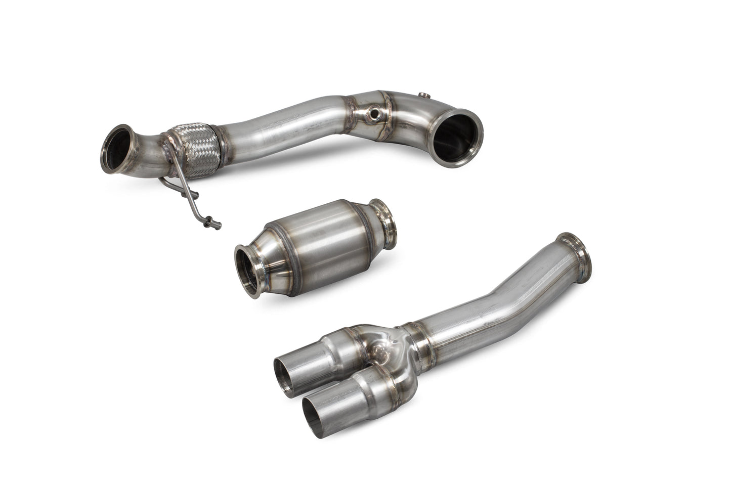 Scorpion Exhaust Downpipe w/High Flow Sports Cat - Audi RS3 8V Facelift