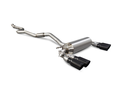 Scorpion Cat Back Exhaust w/Valve (Black) - BMW M2 F87 (16-18)