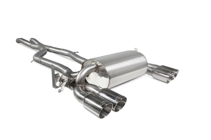 Scorpion Non-Res Cat Back Exhaust w/Valves - BMW M3 F80 (14-18)