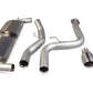 Scorpion 3" Non-Res Cat Back Exhaust - Ford Focus Mk2 ST 225 (06-11)