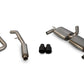 Scorpion 2.5" Resonated Cat Back Exhaust (Black) - Ford Focus Mk2 ST 225 06-11