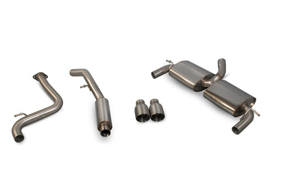 Scorpion 2.5" Resonated Cat Back Exhaust - Ford Focus Mk2 ST 225 (06-11)