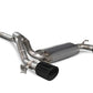 Scorpion Cat Back Exhaust w/Valve (Black Indy Tips) - Ford Focus Mk3 RS 16-18