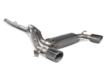 Scorpion Cat Back Exhaust w/Valve (Indy Tips) - Ford Focus Mk3 RS (16-18)