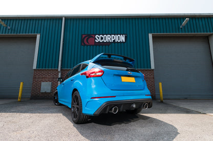 Scorpion Cat Back Exhaust w/Valve (Indy Tips) - Ford Focus Mk3 RS (16-18)