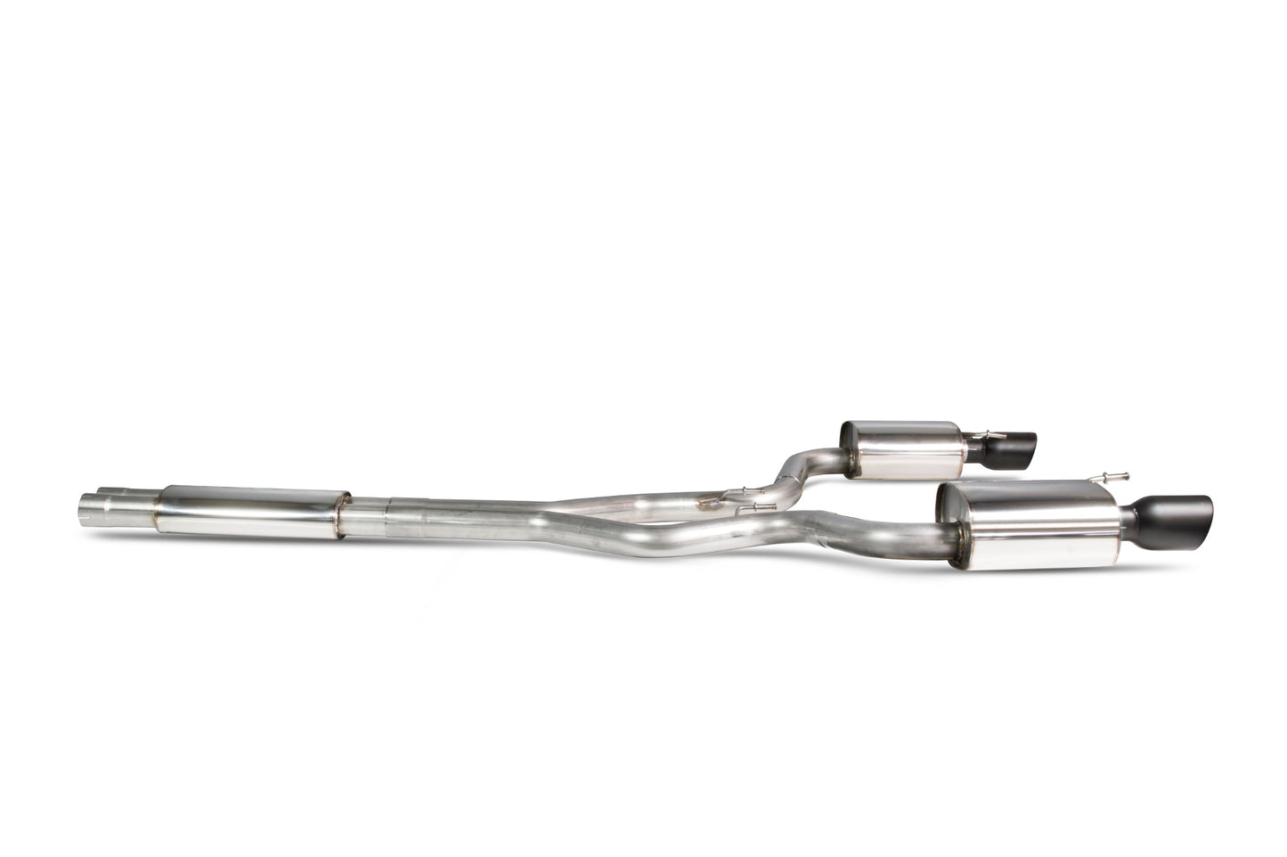 Scorpion Resonated Cat Back Exhaust (Black) - Ford Mustang 5.0 V8 GT (15-18)