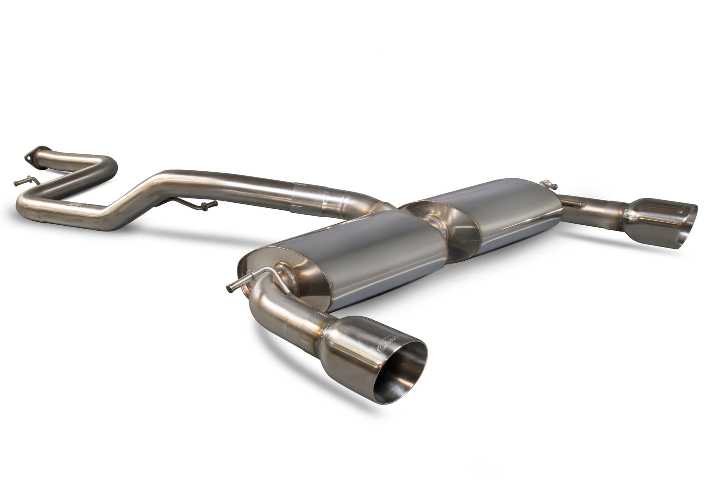 Scorpion 2.5" Non-Res Cat Back Exhaust - Ford Focus Mk2 ST 225 (06-11)