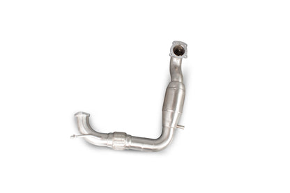 Scorpion Downpipe w/High Flow Sports Cat - Ford Fiesta Ecoboost 1.0T (13-17)