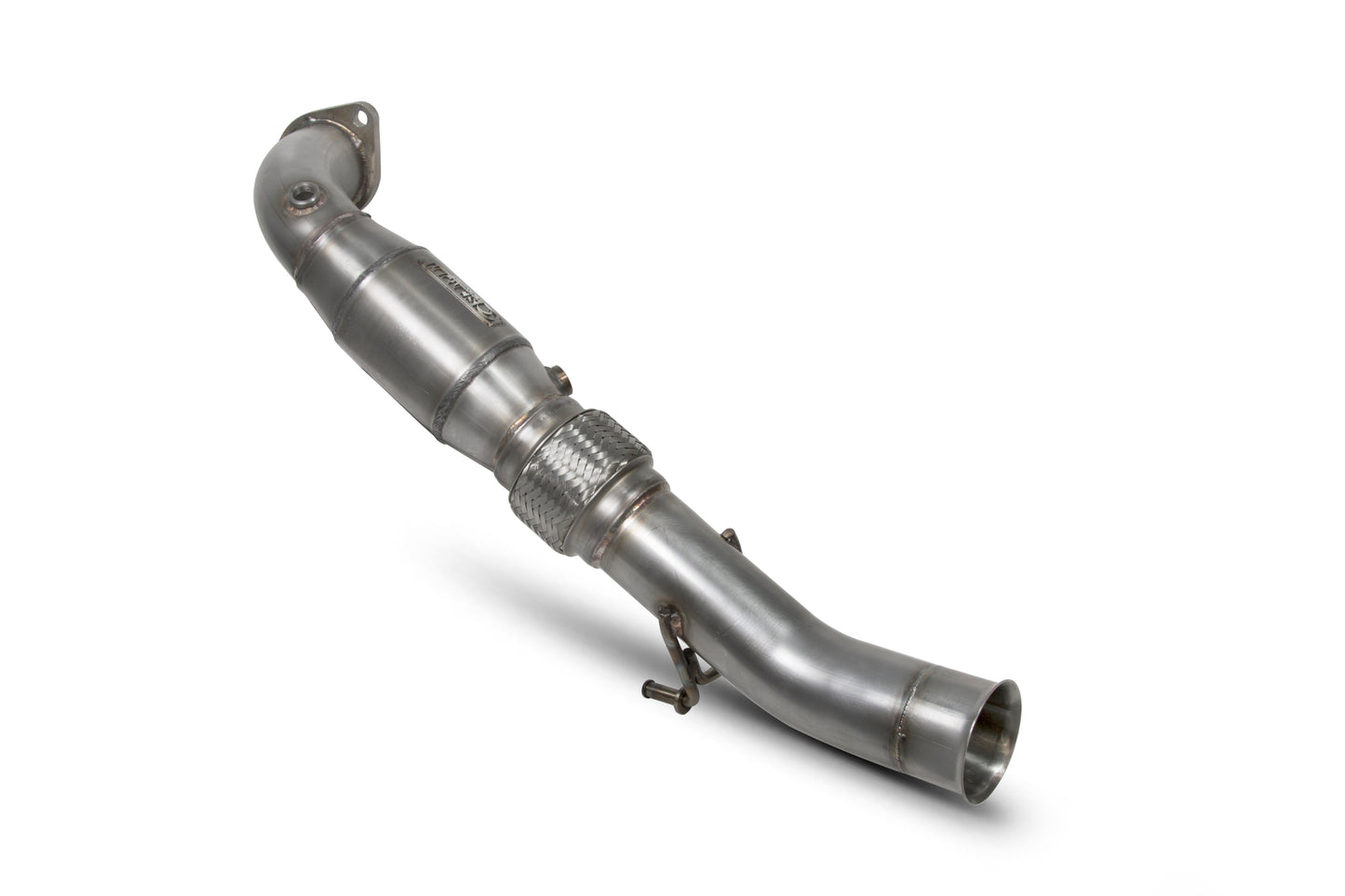 Scorpion Downpipe w/High Flow Sports Cat - Ford Focus Mk3 RS (16-18)