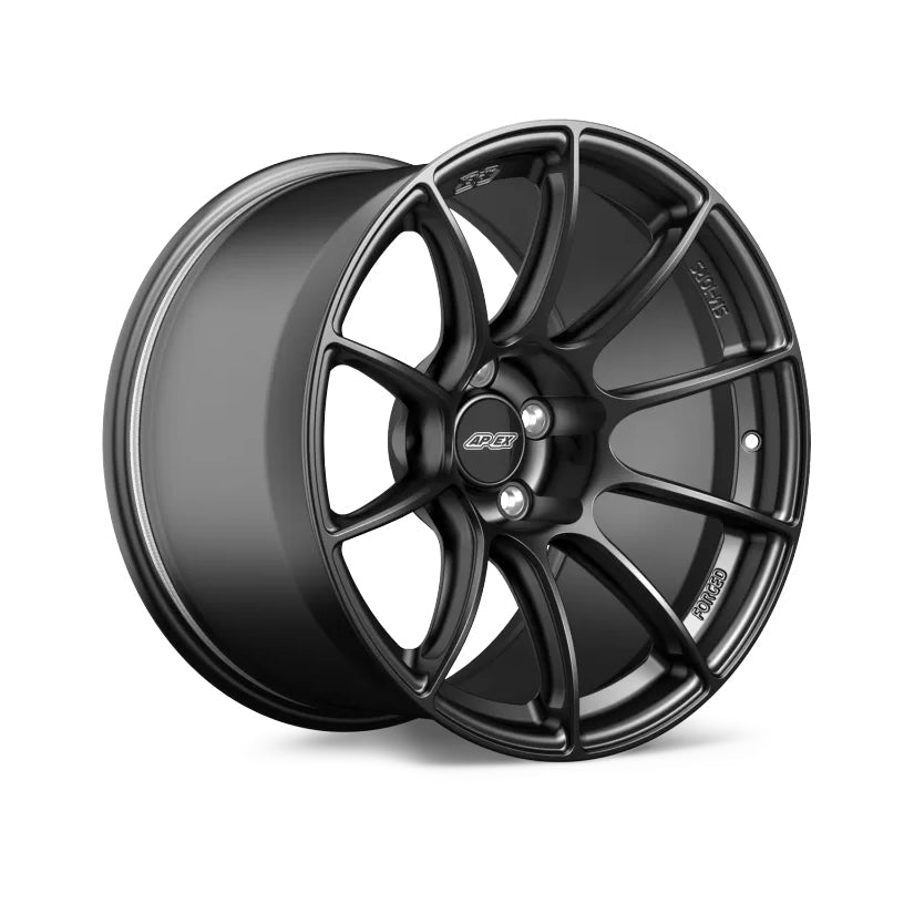 Apex SM-10RS Alloy Wheel 19x12.5 ET55 5x120 Satin Black 70.3mm CB
