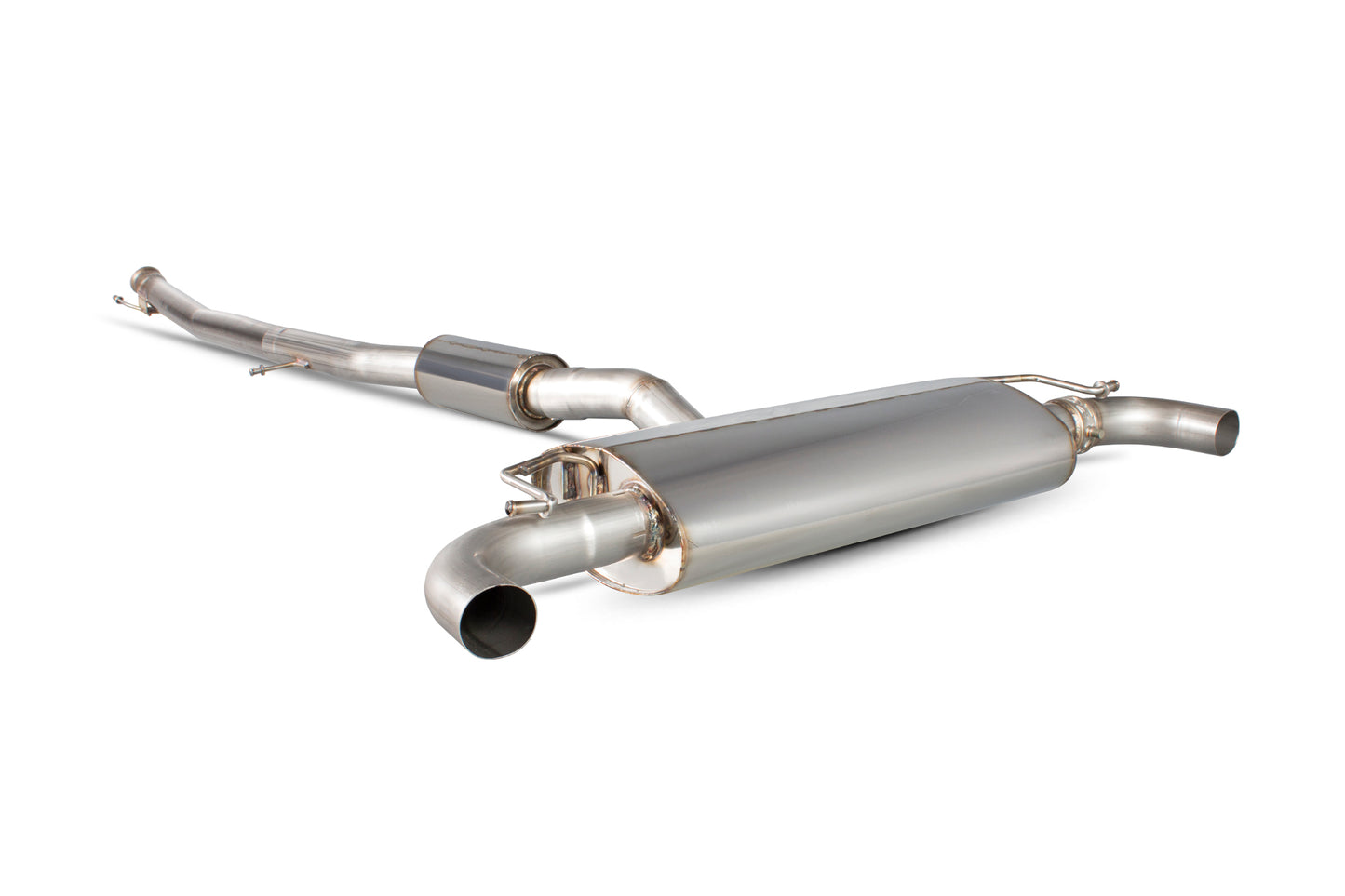Scorpion Resonated Cat Back Exhaust w/Valves - Mercedes A-Class A45 AMG (13-18)